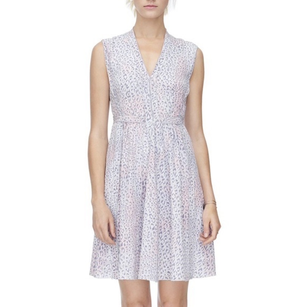 Silk Rebecca Taylor Leopard Fever Dress